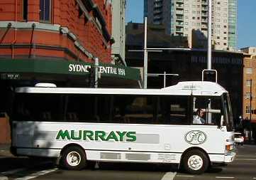 Murrays Hino Rainbow minibus